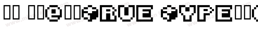 苹方 中等-常规True Type西方字体转换